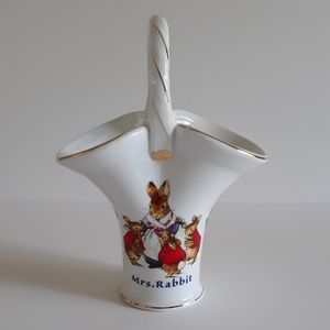 *Mrs. Rabbit ceramic vase 2002 Vintage
